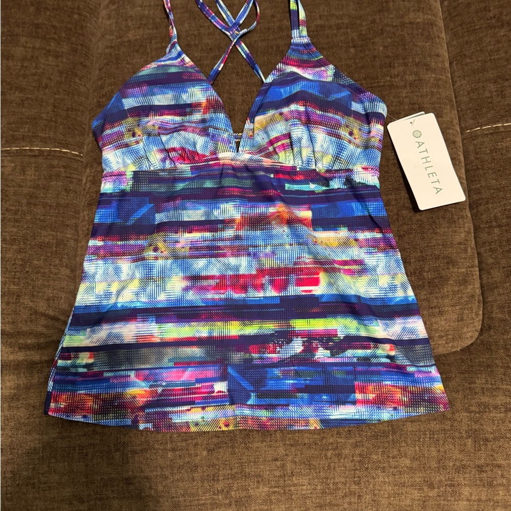 Athleta Multicolor Strappy Tank Top